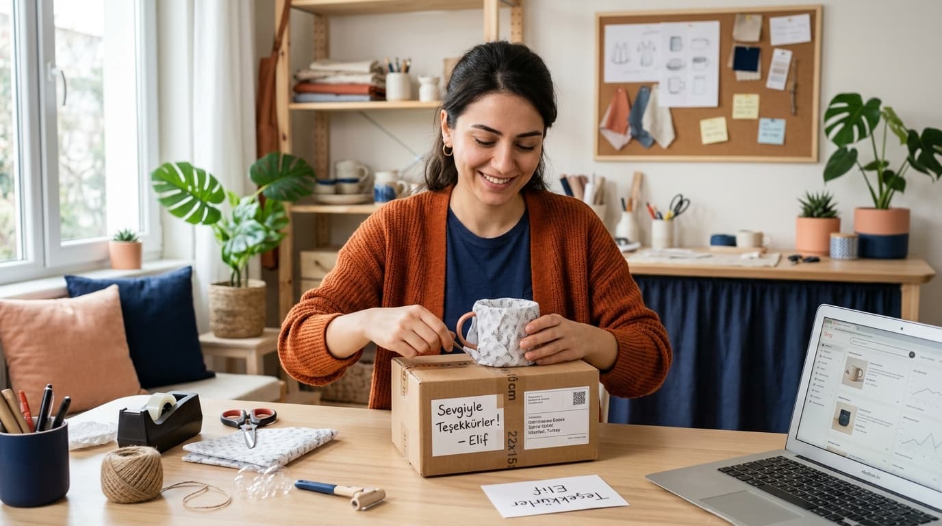 Etsy'de İlk Satış: 7 Adımda Başlangıç Rehberi