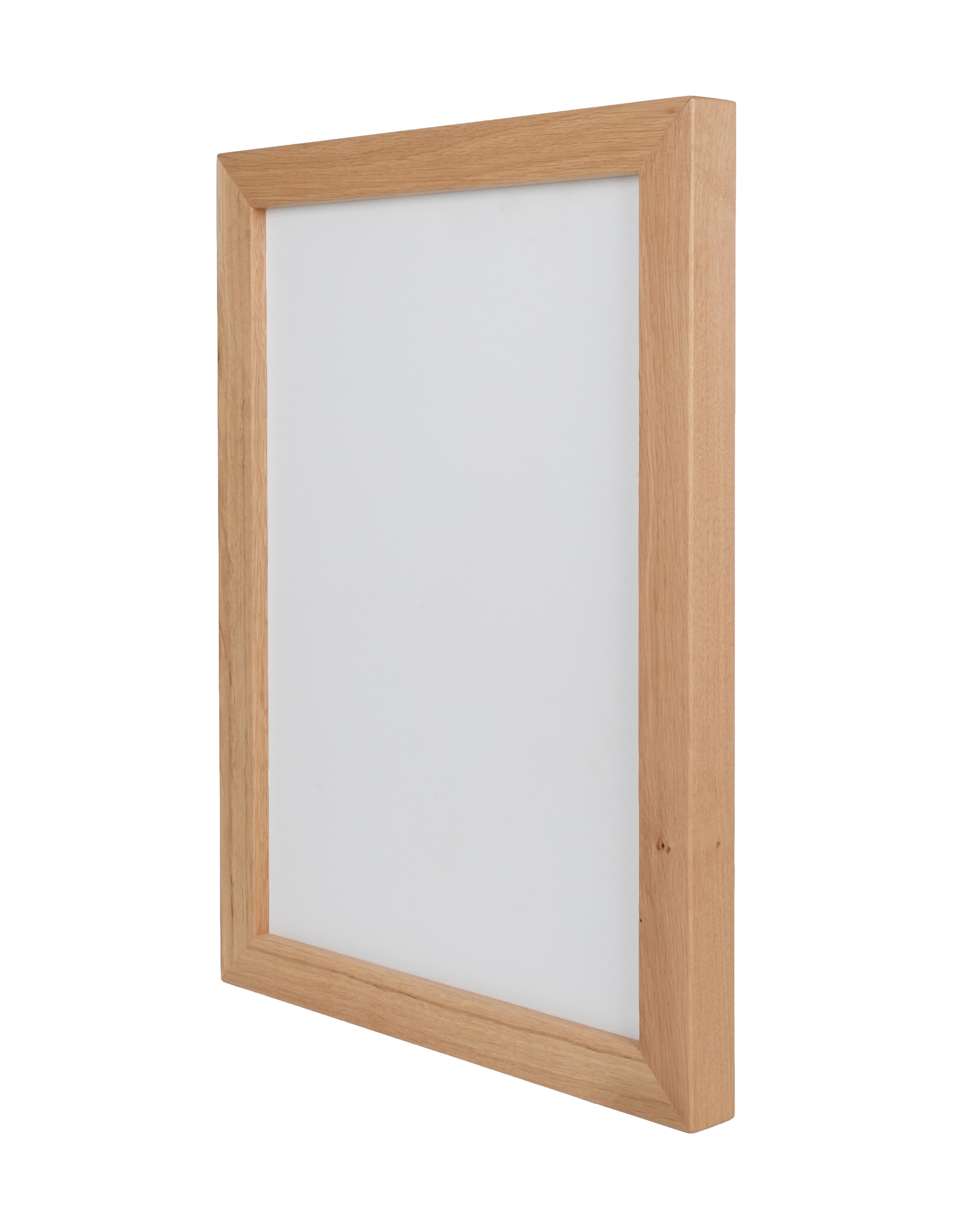 Premium LED Meşe Koleksiyonu – 4 cm Masif Ahşap Aydınlatmalı Duvar Tablo Çerçevesi