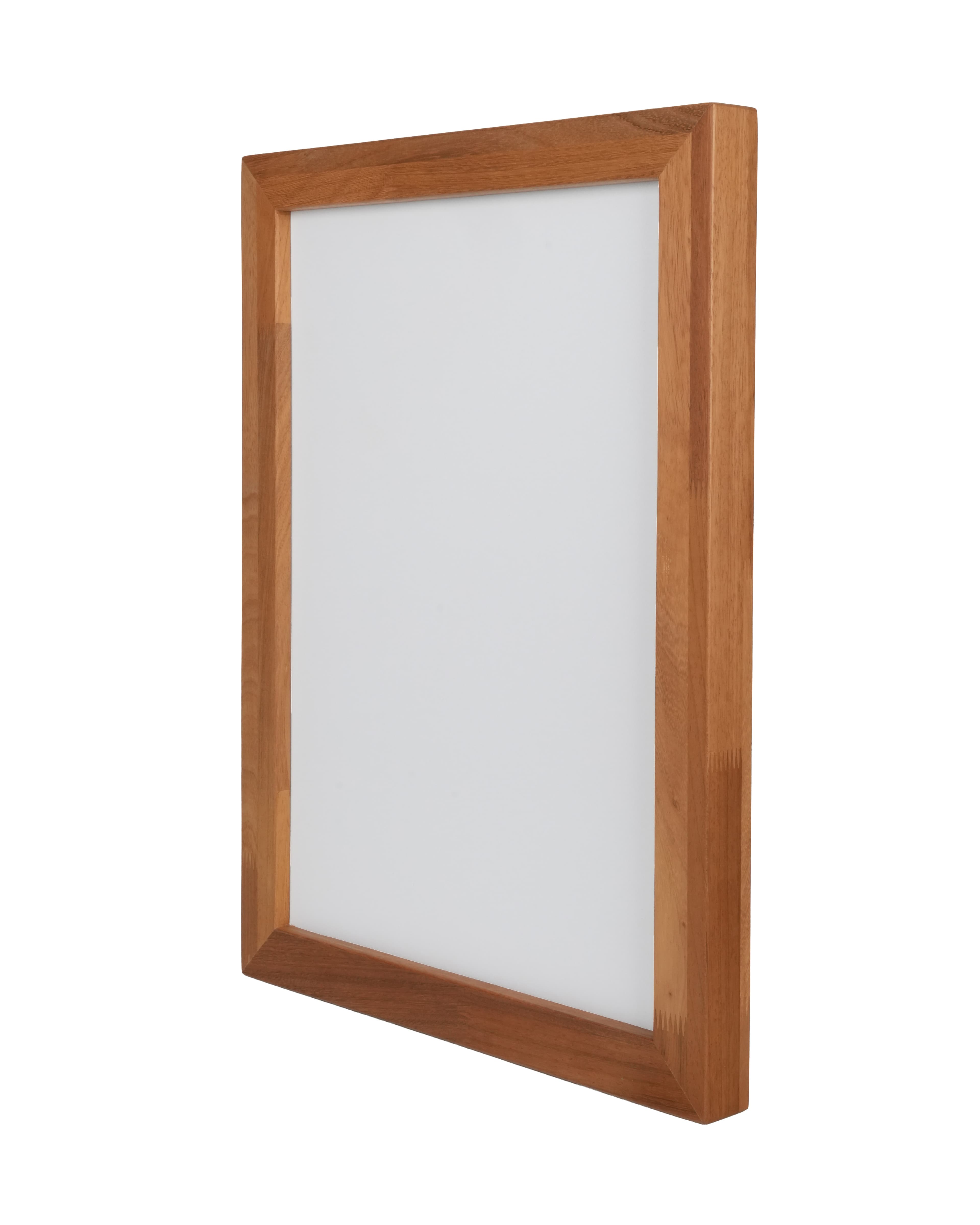 Premium LED İroko Koleksiyonu – 4 cm Masif Ahşap Aydınlatmalı Duvar Tablo Çerçevesi