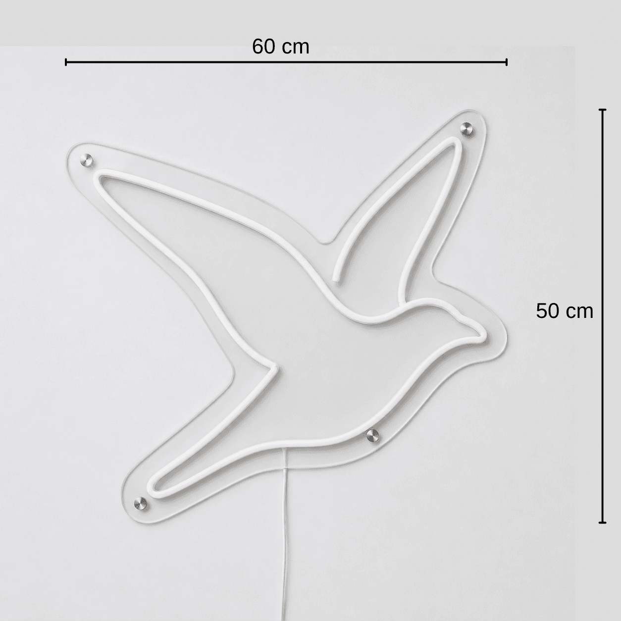 Kuş Neon led 1.Nesil Neon Led 50x60 cm