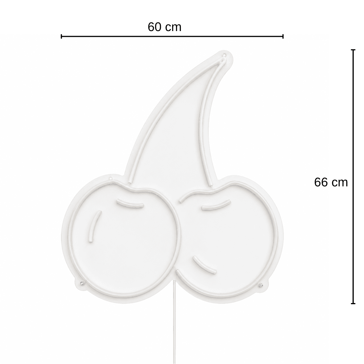 Kiraz Neon led 1.Nesil Neon Led 60x66 cm
