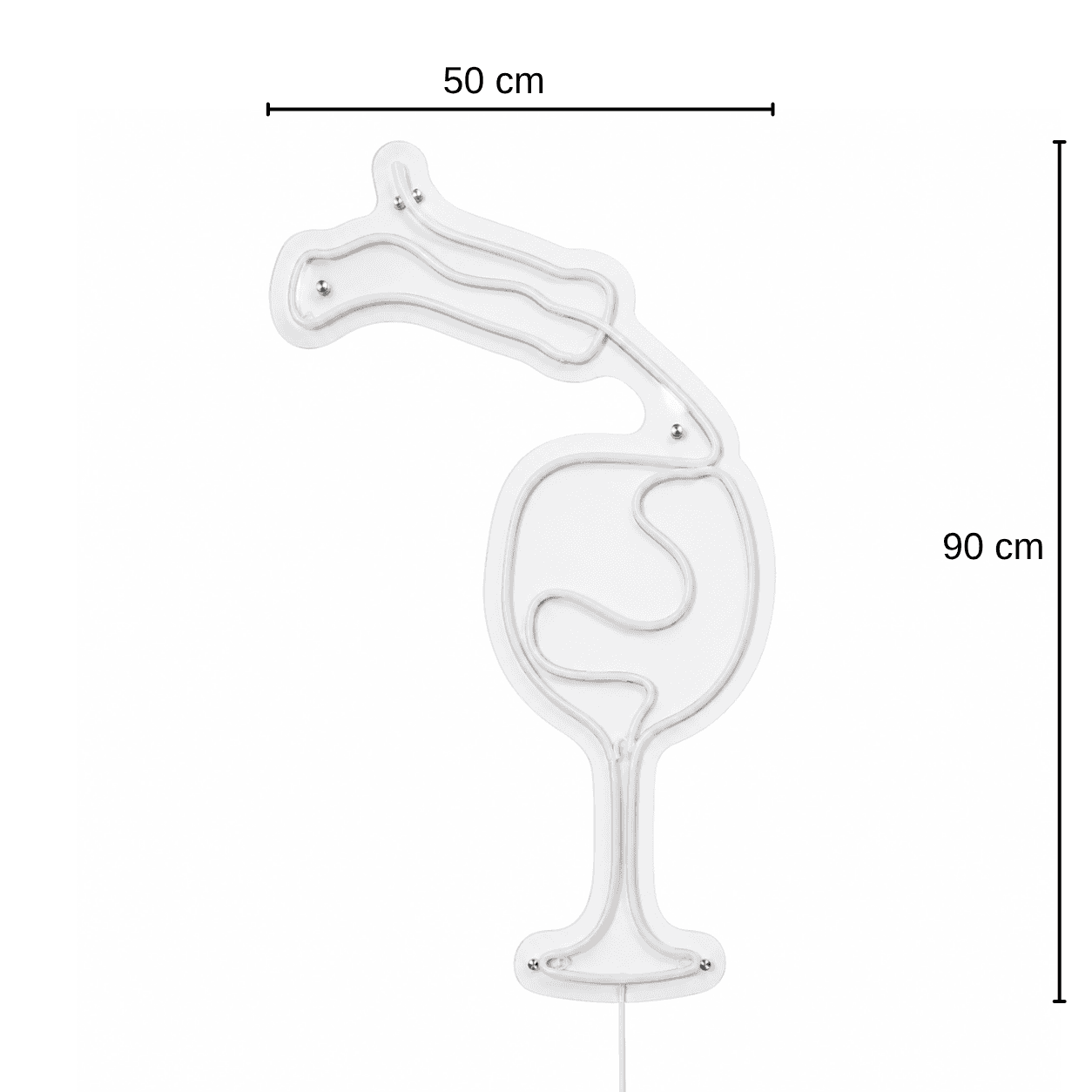 Kokteyl Kadehi Neon led 1.Nesil Neon Led 50x90 cm
