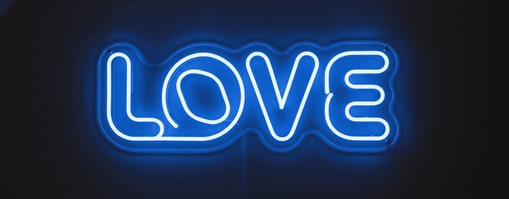 LOVE Neon Duvar Dekoru, Romantik Modern LED Işık