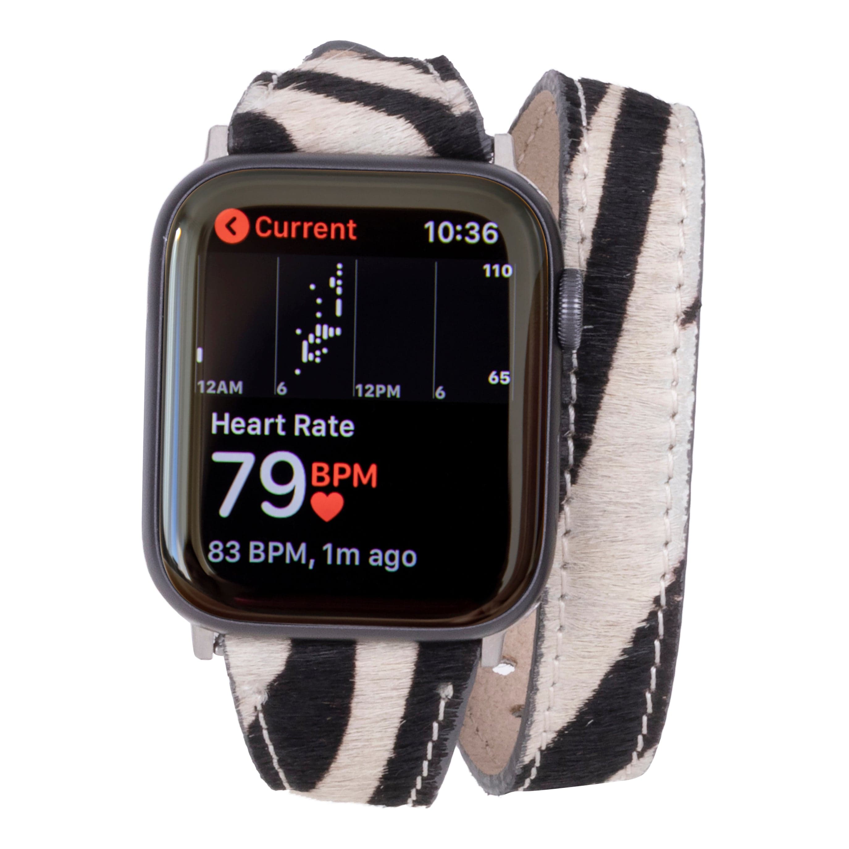 İnce Çift Turlu Deri Apple Watch Kordonu
