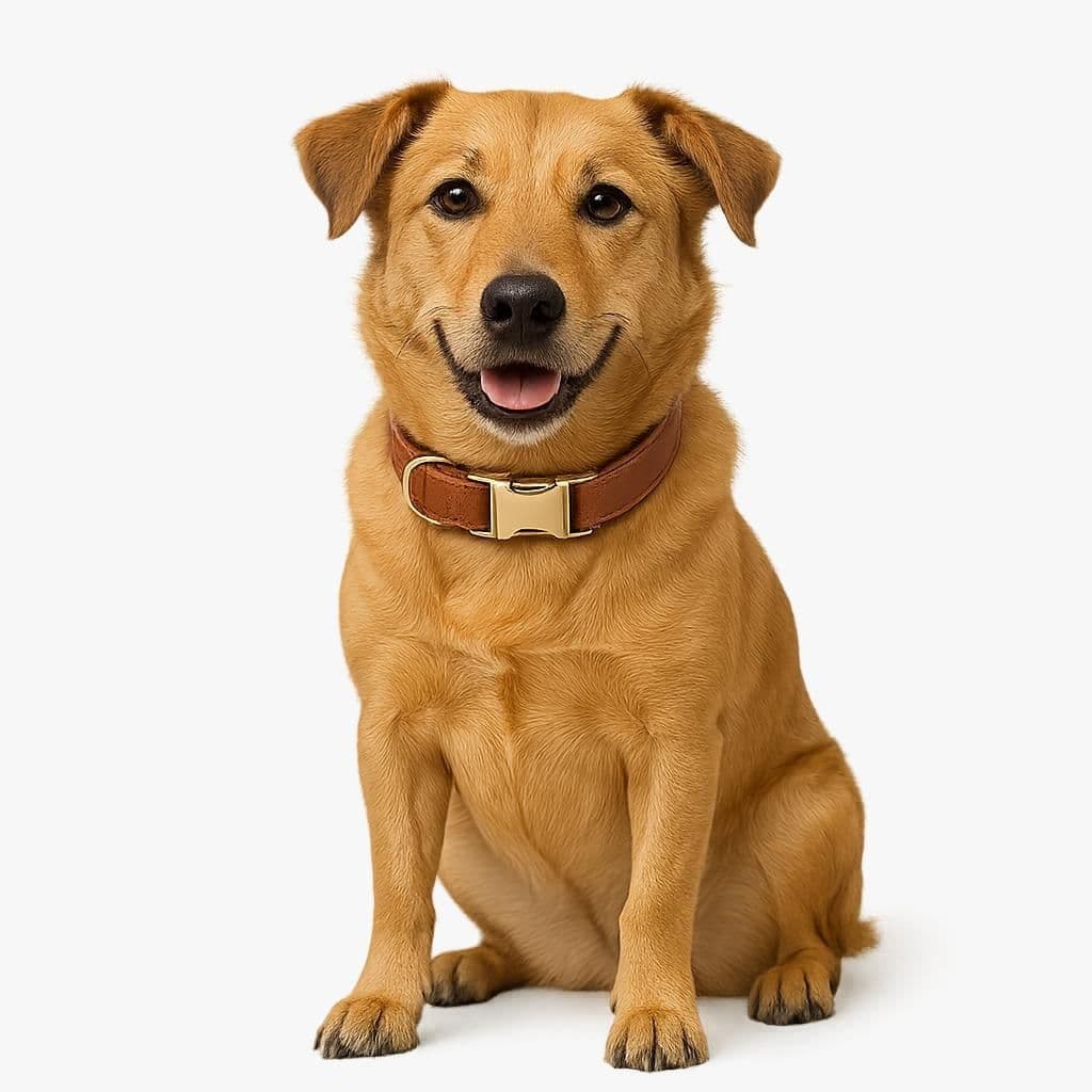 Scooby Deri Köpek Tasması