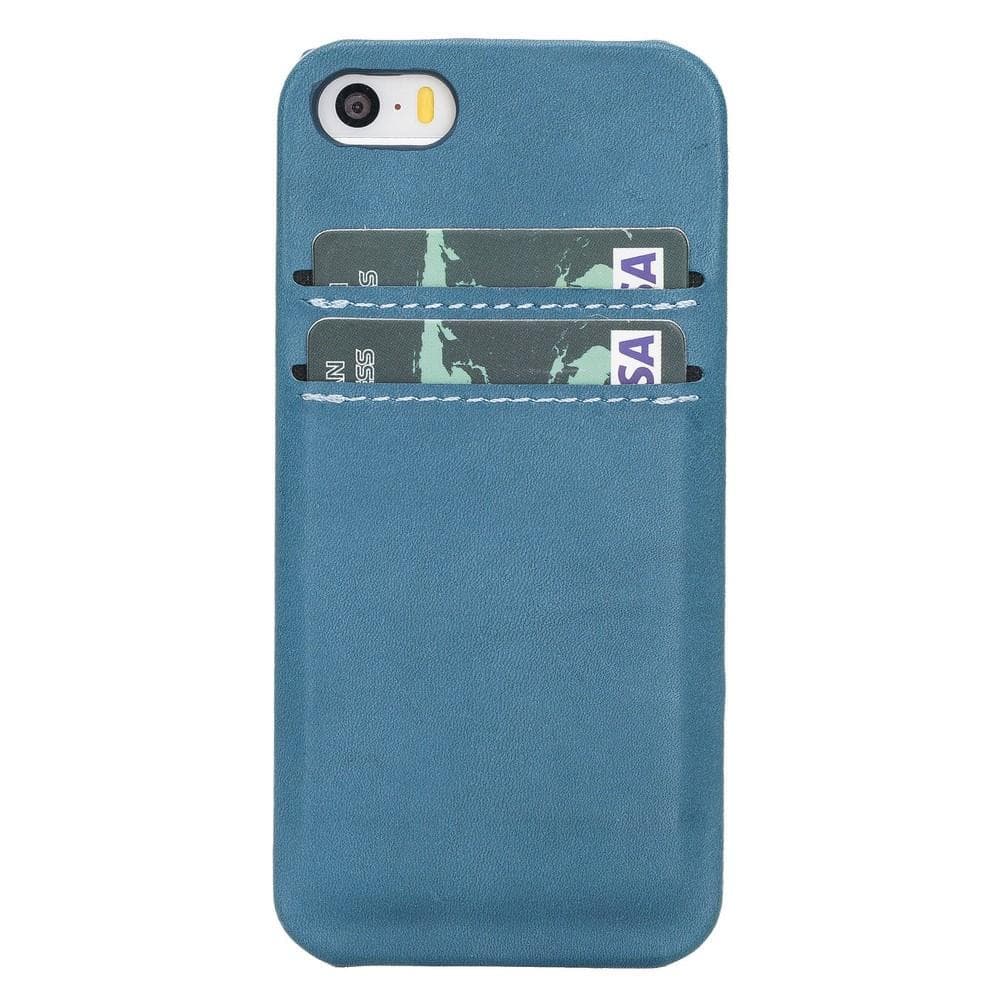 Ultimate Jacket Deri iPhone 5 / 5S Kart Tutuculu Kılıf