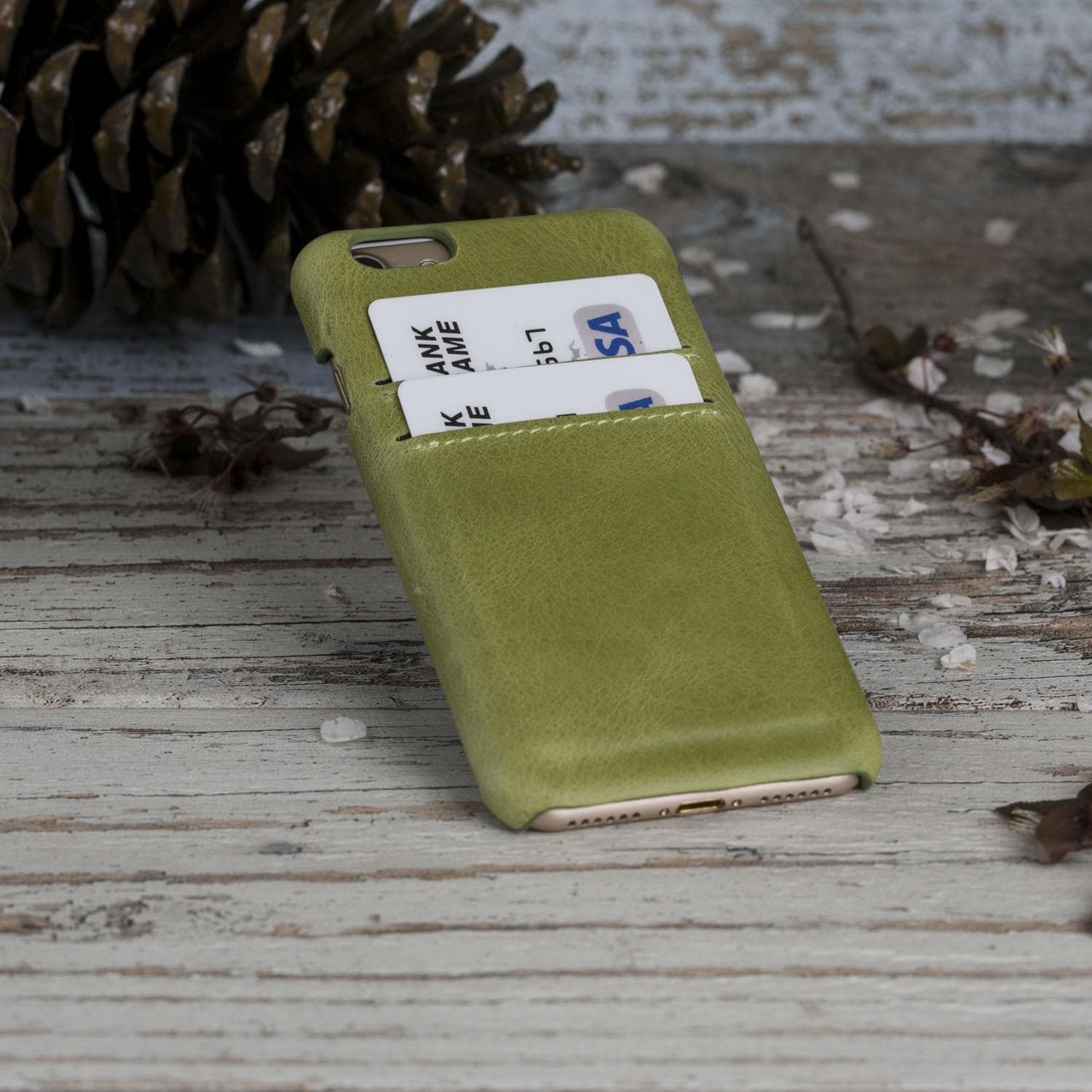 Ultimate Jacket iPhone 6 / 6S Deri Kılıfı, Kart Tutuculu