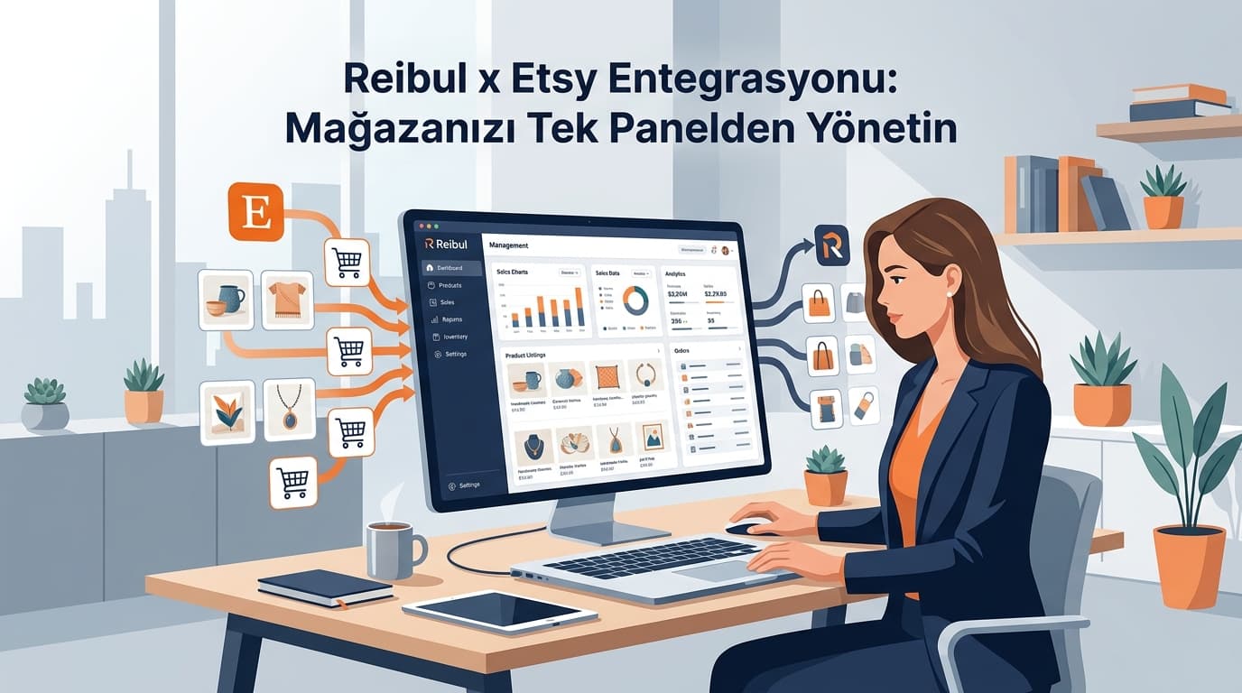 Reibul x Etsy Entegrasyonu: Mağazanızı Tek Panelden Yönetin