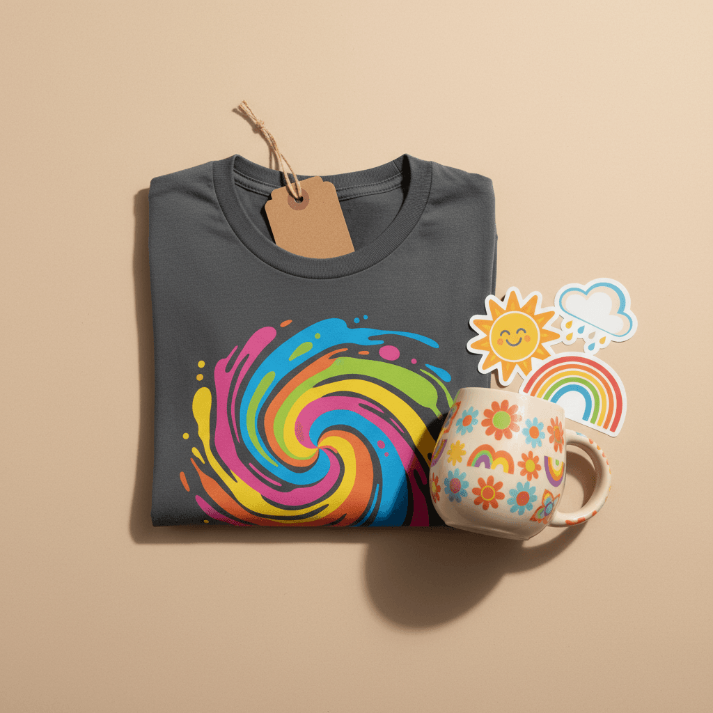Amazon ürün paketi - tisort, kupa, sticker bundle